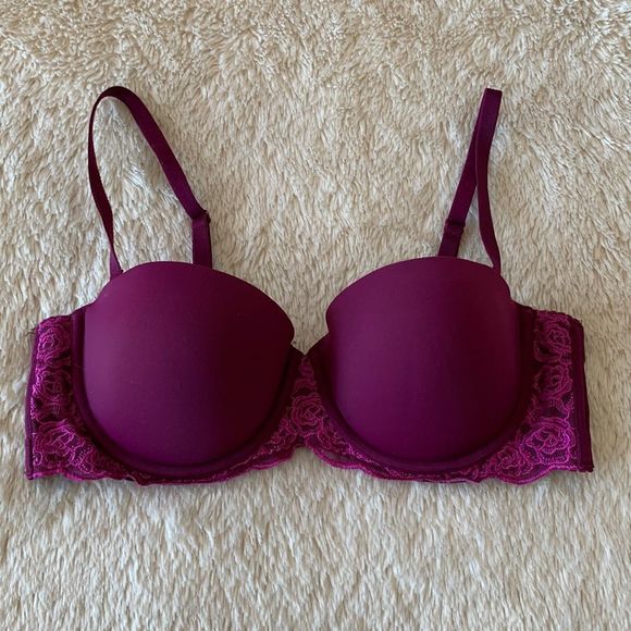 Maidenform maroon bra size: 36C - Picture 3 of 16